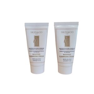 Skin & CO Roma Truffle Therapy Whipped Cleansing Cream x 2 Italy 1 fl oz  / 30ml